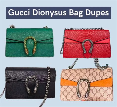 gucci dionysus bag dupe|where to buy gucci dupe bags.